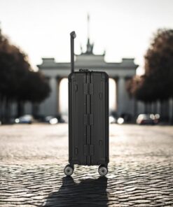 Travelite Next Trolley M Βαλίτσα Αλουμινίου Μαύρη 69L