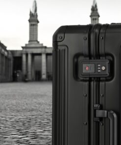 Travelite Next Trolley M Βαλίτσα Αλουμινίου Μαύρη 69L