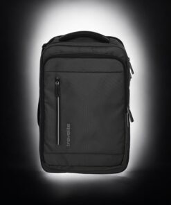 Travelite Crosslite Τσάντα Επιβίβασης Σακίδιο Πλάτης Μαύρo