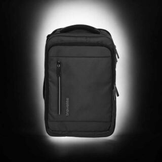 Travelite Crosslite Τσάντα Επιβίβασης Σακίδιο Πλάτης Μαύρo