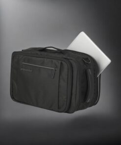 Travelite Crosslite Τσάντα Επιβίβασης Σακίδιο Πλάτης Μαύρo