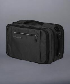Travelite Crosslite Τσάντα Επιβίβασης Σακίδιο Πλάτης Μαύρo