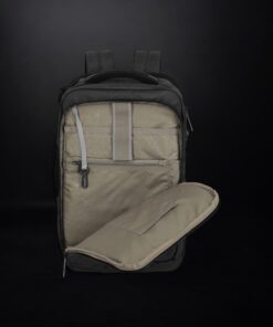 Travelite Crosslite Τσάντα Επιβίβασης Σακίδιο Πλάτης Μαύρo
