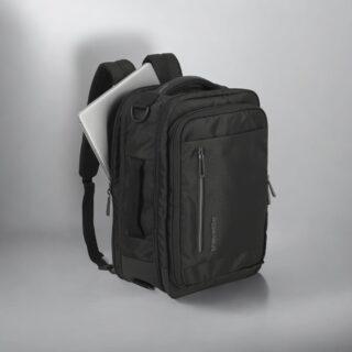 Travelite Crosslite Τσάντα Επιβίβασης Σακίδιο Πλάτης Μαύρo