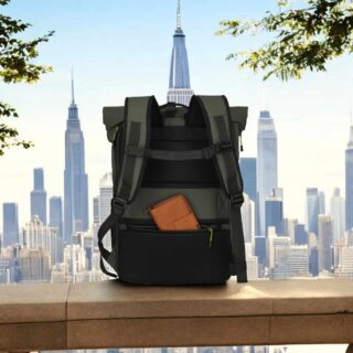 Travelite BRIIZE Rollup Backpack M Χακί