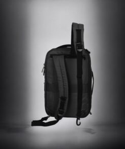 Travelite Crosslite Τσάντα Επιβίβασης Σακίδιο Πλάτης Μαύρo