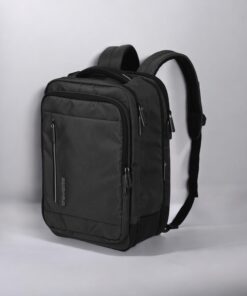 Travelite Crosslite Τσάντα Επιβίβασης Σακίδιο Πλάτης Μαύρo