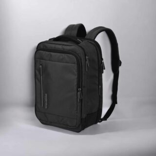 Travelite Crosslite Τσάντα Επιβίβασης Σακίδιο Πλάτης Μαύρo