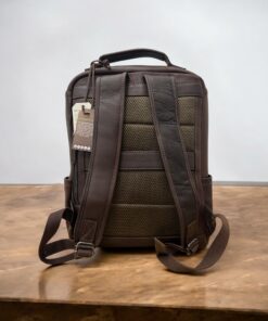 Chesterfield Philippe Δερμάτινο Σακίδιο Πλάτης Καφέ