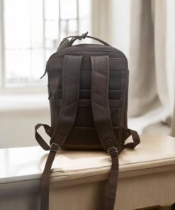 Chesterfield Natalie Δερμάτινο Σακίδιο Πλάτης Καφέ