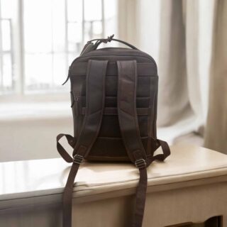 Chesterfield Natalie Δερμάτινο Σακίδιο Πλάτης Καφέ