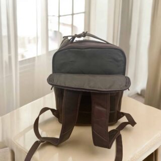 Chesterfield Natalie Δερμάτινο Σακίδιο Πλάτης Καφέ