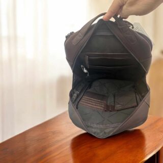 Chesterfield Natalie Δερμάτινο Σακίδιο Πλάτης Καφέ