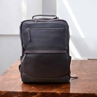 Chesterfield Philippe Δερμάτινο Σακίδιο Πλάτης Καφέ