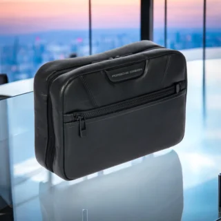 Porsche Design Roadster Leather Evo Νεσεσέρ Black