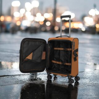 Travelite Βαλίτσα Καμπίνας Καρυδί Χρώμα