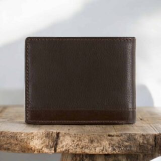 Camel Active Stone Πορτοφόλι Πλάγιο Μικρό Καφέ Σκούρο