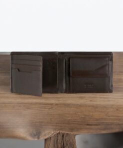 Camel Active Stone Πορτοφόλι Πλάγιο Μικρό Καφέ Σκούρο