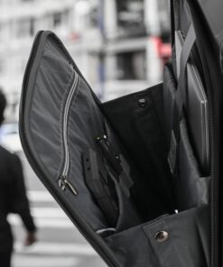 Travelite Next Βαλίτσα Καμπίνας Αλουμινίου Μαύρη S+ με Θήκη Laptop