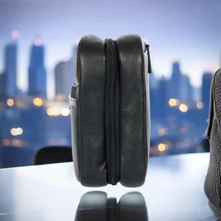 Porsche Design Roadster Leather Evo Νεσεσέρ Black