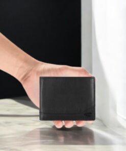 Camel Active Stone Πορτοφόλι Πλάγιο Μικρό Μαύρο