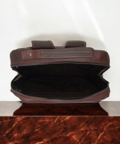 Chesterfield Philippe Δερμάτινο Σακίδιο Πλάτης Καφέ