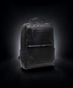 Chesterfield Philippe Δερμάτινο Σακίδιο Πλάτης Μαύρο