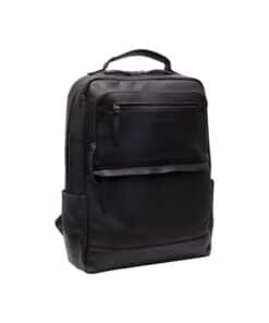 Chesterfield Philippe Δερμάτινο Σακίδιο Πλάτης Μαύρο