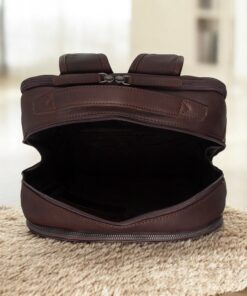 Chesterfield Natalie Δερμάτινο Σακίδιο Πλάτης Καφέ