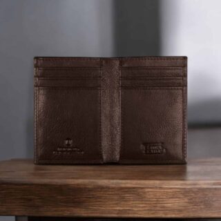 Camel Active Pine Θήκη Καρτών Δερμάτινη Καφέ