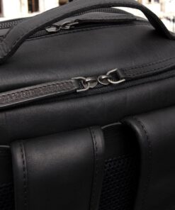 Chesterfield Natalie Δερμάτινο Σακίδιο Πλάτης Μαύρο