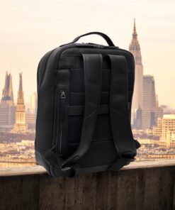 Chesterfield Natalie Δερμάτινο Σακίδιο Πλάτης Μαύρο