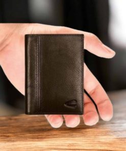 Camel Active Pine Θήκη Καρτών Δερμάτινη Καφέ