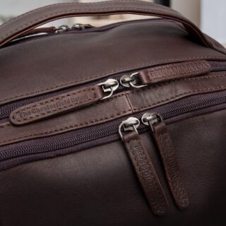 Chesterfield Soraja Δερμάτινο Σακίδιο Πλάτης Καφέ