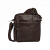 Camel Active Pine Δερμάτινη Τσάντα Ώμου Καφέ S
