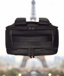 Chesterfield Soraja Δερμάτινο Σακίδιο Πλάτης Μαύρο