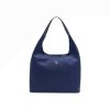 Alkioni-15-112 Γυναικεία Δερμάτινη Τσάντα Μεγάλη Μπλε