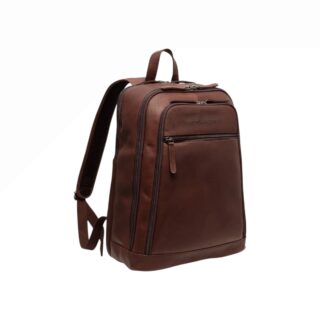 Chesterfield Detroit Δερμάτινο Σακίδιο Πλάτης Καφέ