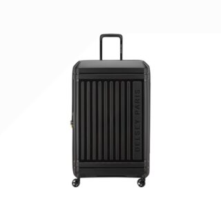 Delsey Lutece SE Μαύρη Βαλίτσα Πολύ Μεγάλη 79cm Expandable