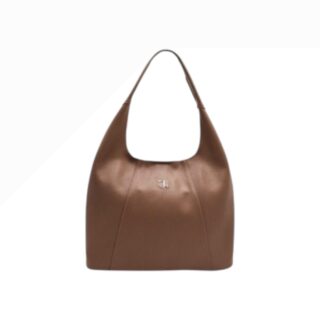 Seven Dots Alkioni-15-112 Γυναικεία Δερμάτινη Τσάντα Μεγάλη Μπεζ