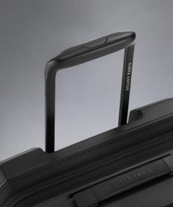 Delsey Lutece SE Μαύρη Βαλίτσα Καμπίνας 55cm Expandable Slim
