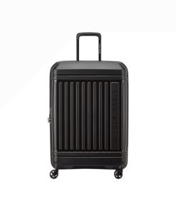 Delsey Lutece SE Μαύρη Βαλίτσα Μεσαία 69cm Expandable