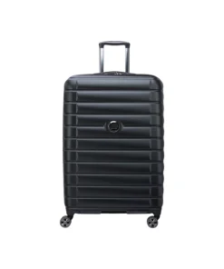 Delsey Shadow Μεγάλη Βαλίτσα 75cm Expand Μαύρη
