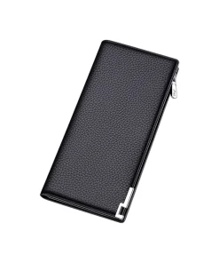 William Polo Πορτοφόλι Δερμάτινο Ανδρικό Μαύρο