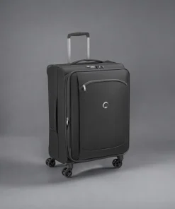 Delsey Montmartre Air 2.0 Μεσαία Βαλίτσα 68cm Expand Black