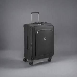 Delsey Montmartre Air 2.0 Μεσαία Βαλίτσα 68cm Expand Black