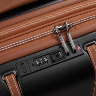 Delsey Cadence Βαλίτσα Καμπίνας Expandable 55cm Black