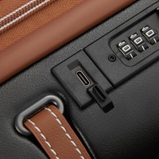 Delsey Cadence Βαλίτσα Καμπίνας Expandable 55cm Black