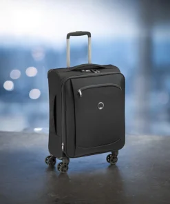 Delsey Montmartre Air Βαλίτσα Καμπίνας Expandable 55cm Black
