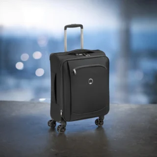 Delsey Montmartre Air Βαλίτσα Καμπίνας Expandable 55cm Black